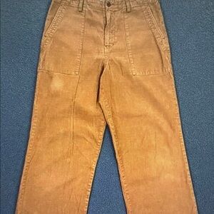 Outerknown Men's Corduroy Pants in Caramel Brown
